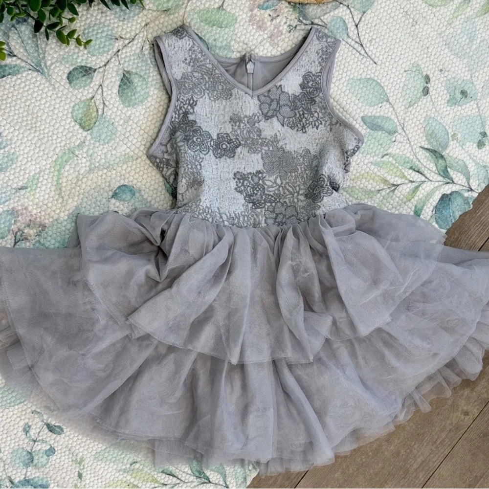 Pippa & Julie Boutique Little Girl Size 4 Formal Christmas Holiday Party Dress